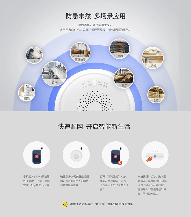 智能家居|燃氣報警器 智能家居|燃氣報警器